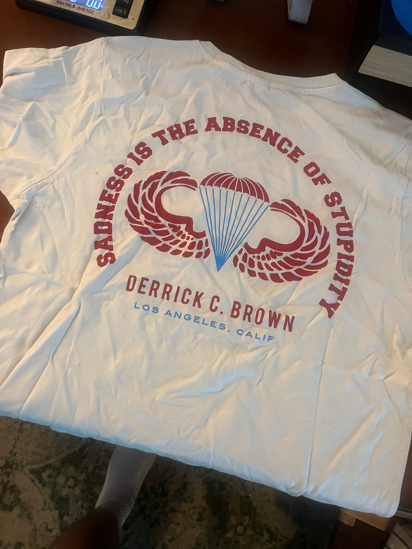 Derrick Brown classic tour t-shirt